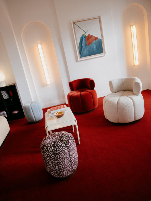 mobilier design sur-mesure en tissu couture – Clovi Paris