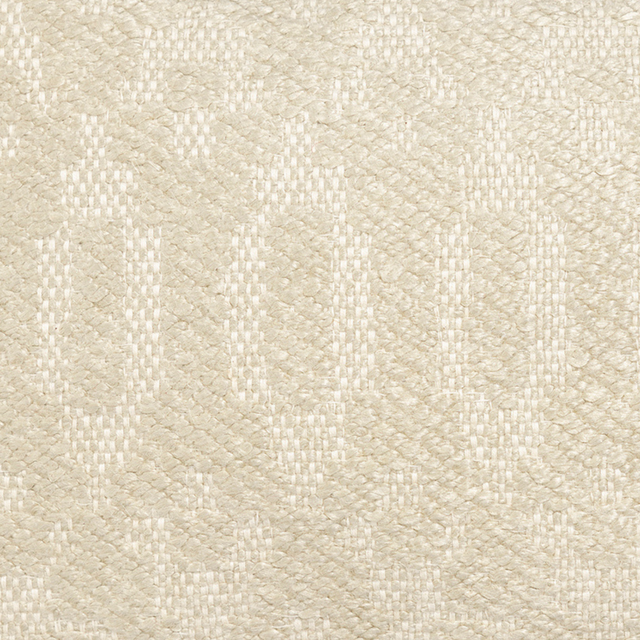Échantillon - Jacquard de lin écru