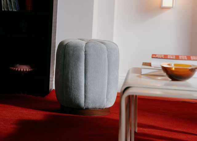 pouf design CLOVI PARIS fauteuil design pivotant banquette sur-mesure fabrication française - french design Pari designer ottoman armchair bench - hancrafted france