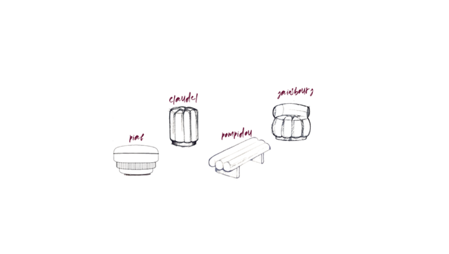 Pouf banquette fauteuil sur-mesure fabrication française - tissu coutureParis - intemporel vintage- artisanat contemporain CLOVI PARIS - Custom-made ottoman bench armchair made in france - couture fabric - timeless and vintage - handcraft - luxury furniture - custom-made for hospitality interior designer residential